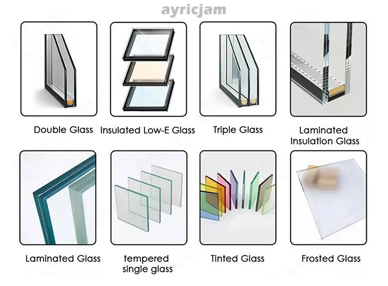 انواع شیشه سکوریت