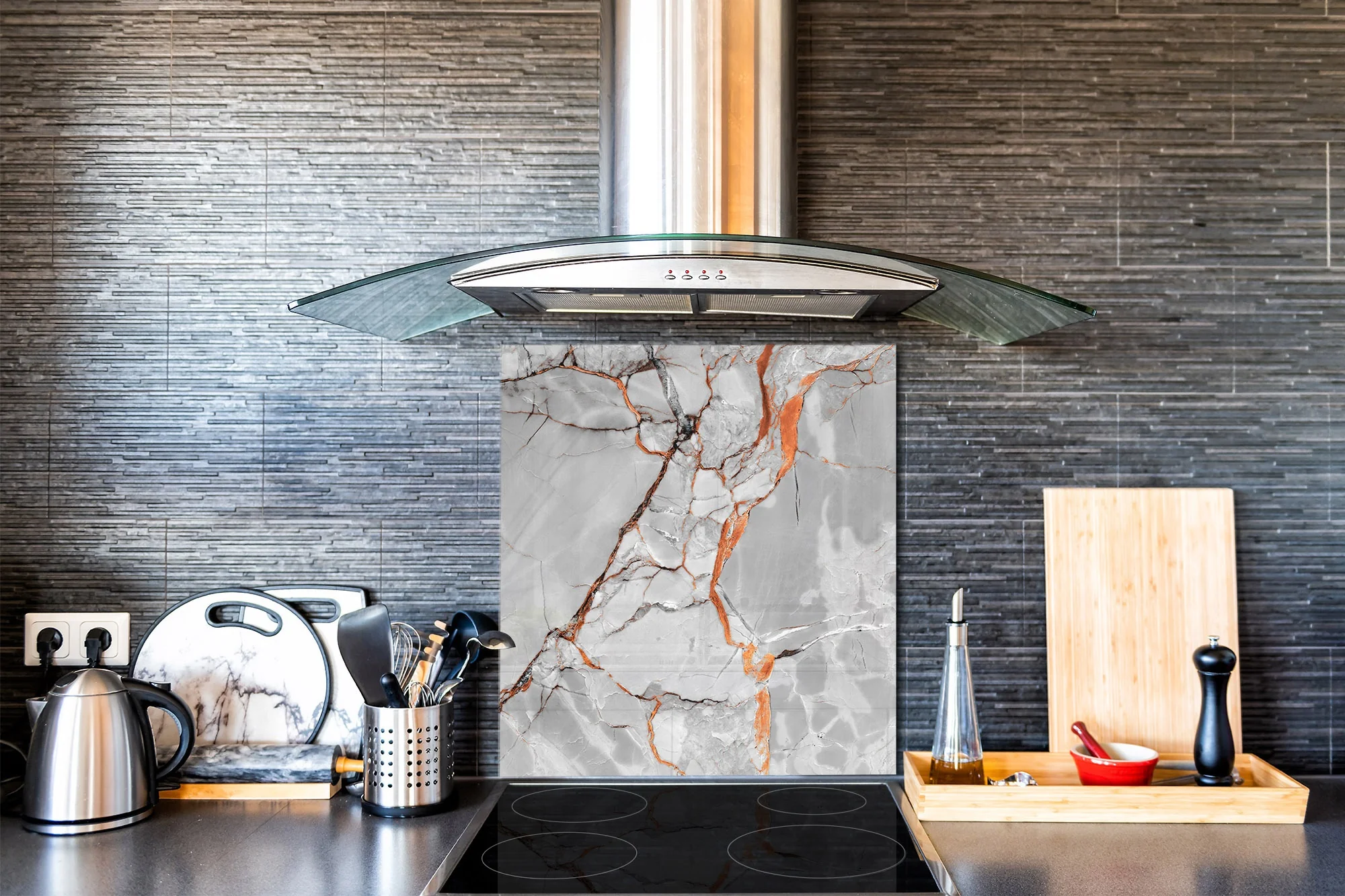 شیشه لاکوبل بین کابینتی